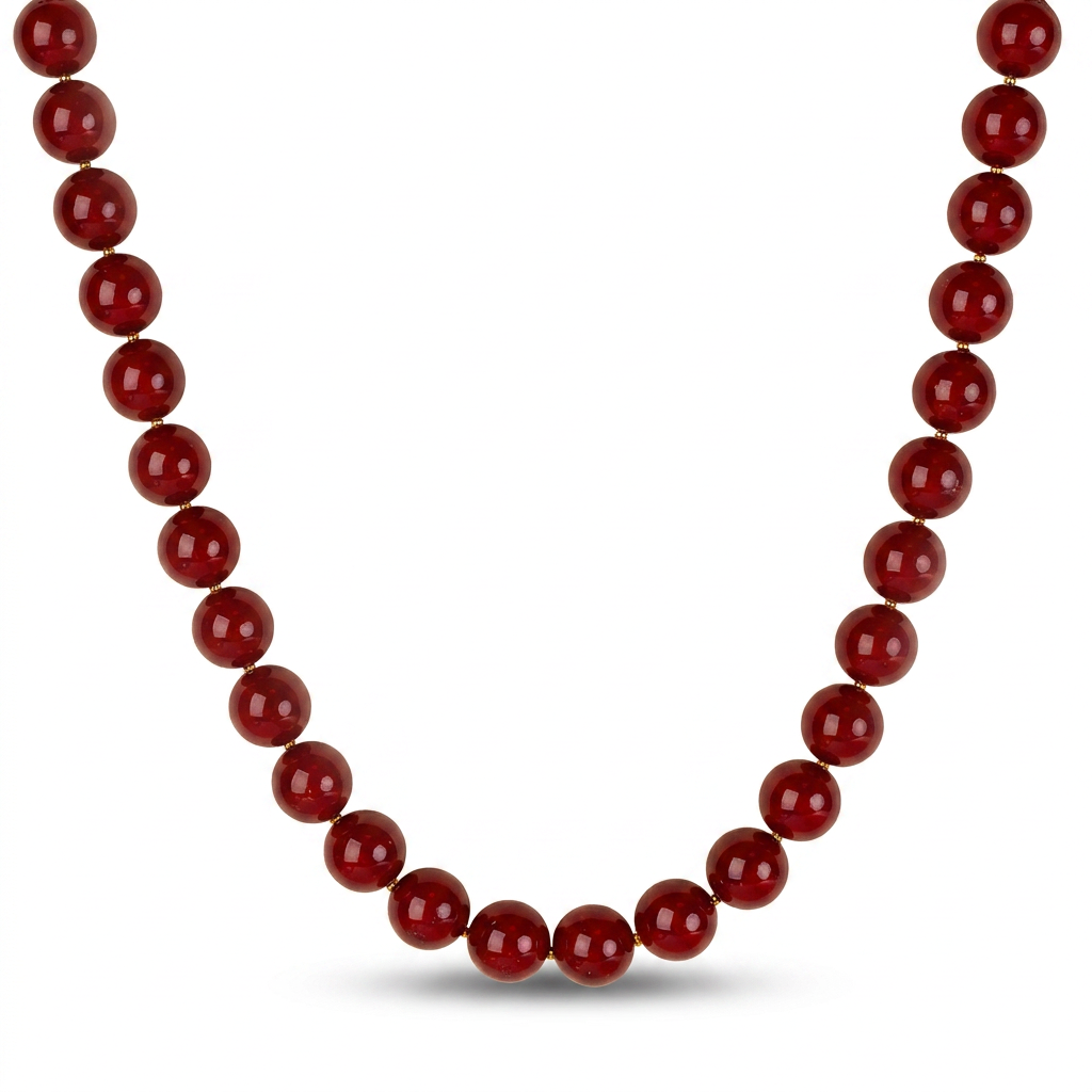 COLLANA GIROCOLLO CON PERLE SPECCHIATE LUCIDE
