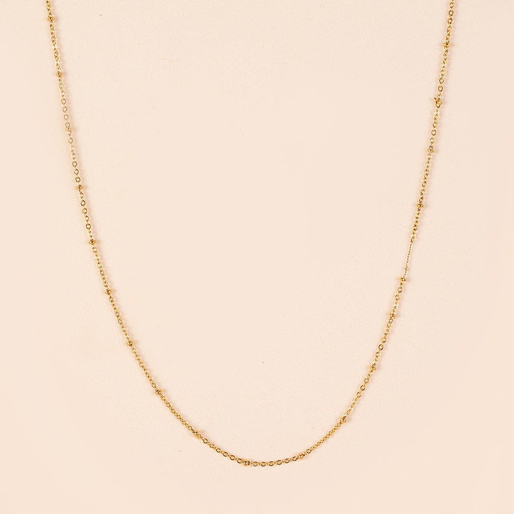 SIMPLE BASE CHOKER NECKLACE