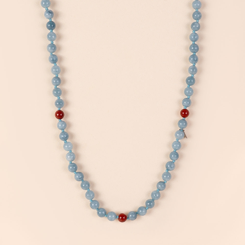 COLLANA LUNGA IN PIETRE COLORATE