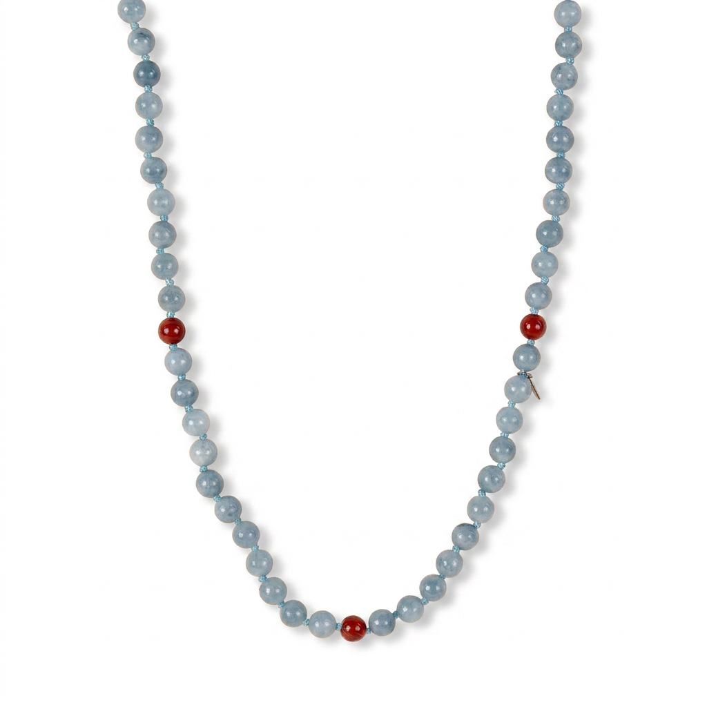 COLLANA LUNGA IN PIETRE COLORATE