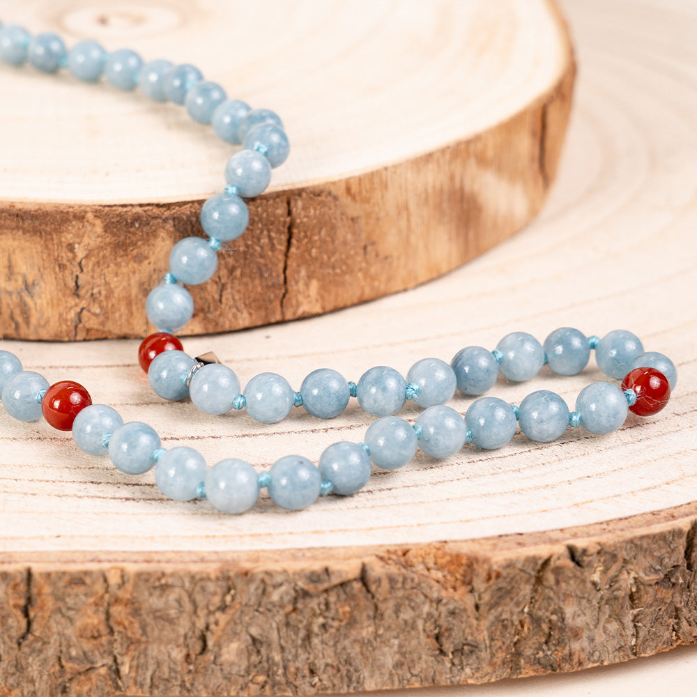 COLLANA LUNGA IN PIETRE COLORATE