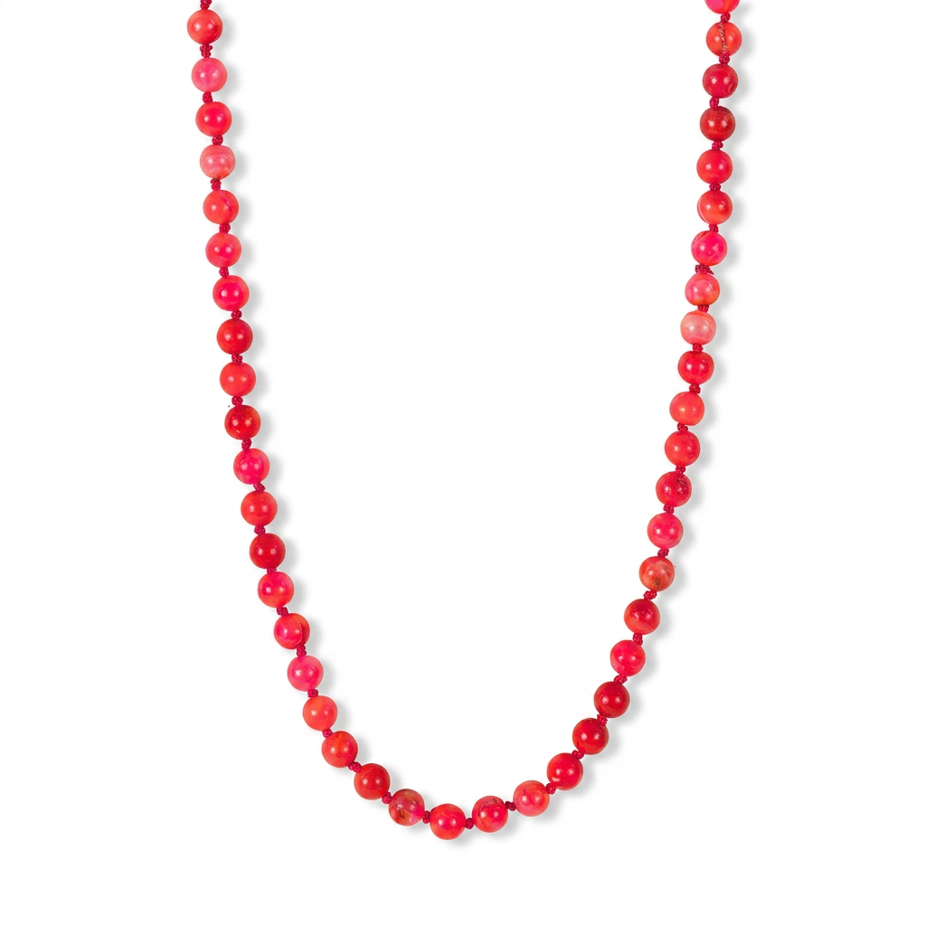 COLLANA LUNGA IN PIETRE COLORATE