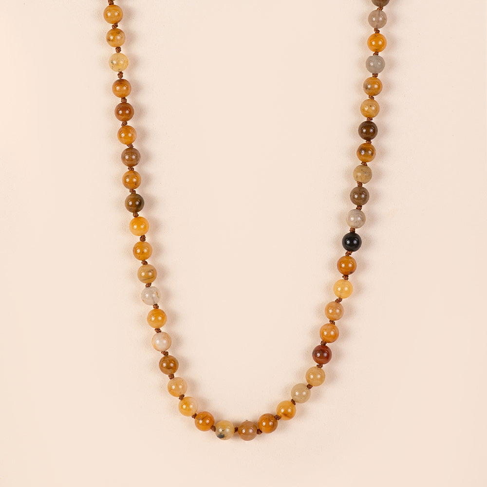 COLLANA LUNGA IN PIETRE COLORATE
