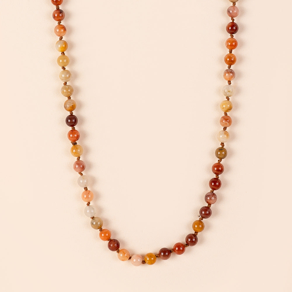 COLLANA LUNGA IN PIETRE COLORATE