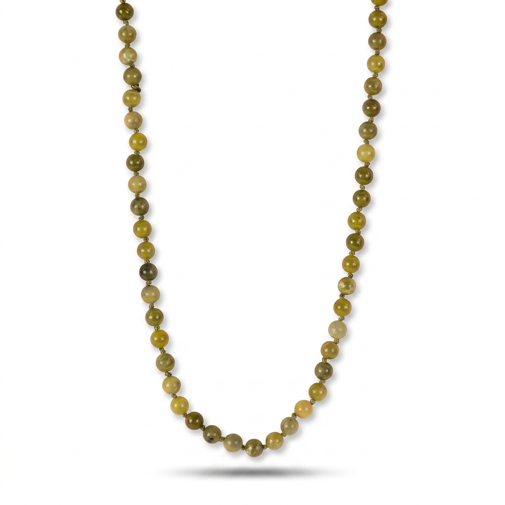 LONG COLORED STONES NECKLACE