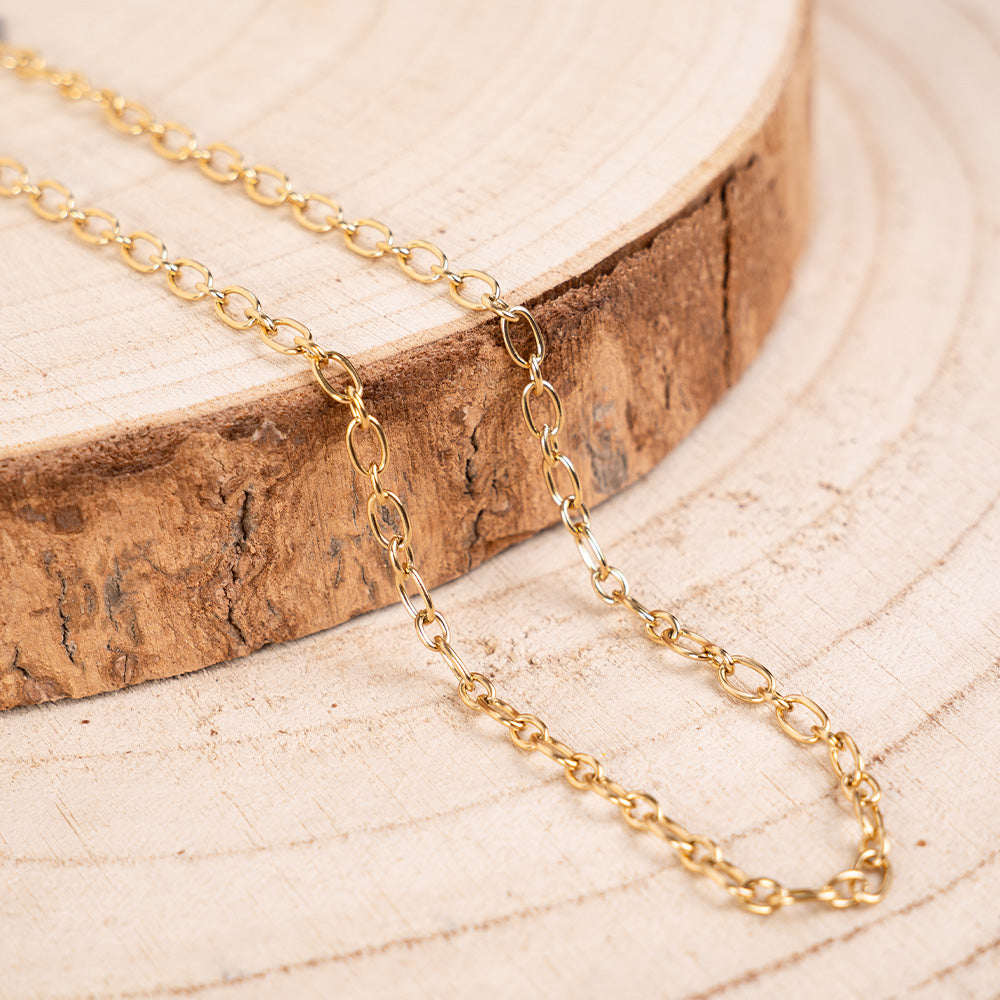 SIMPLE CHAIN ​​CHOKER NECKLACE