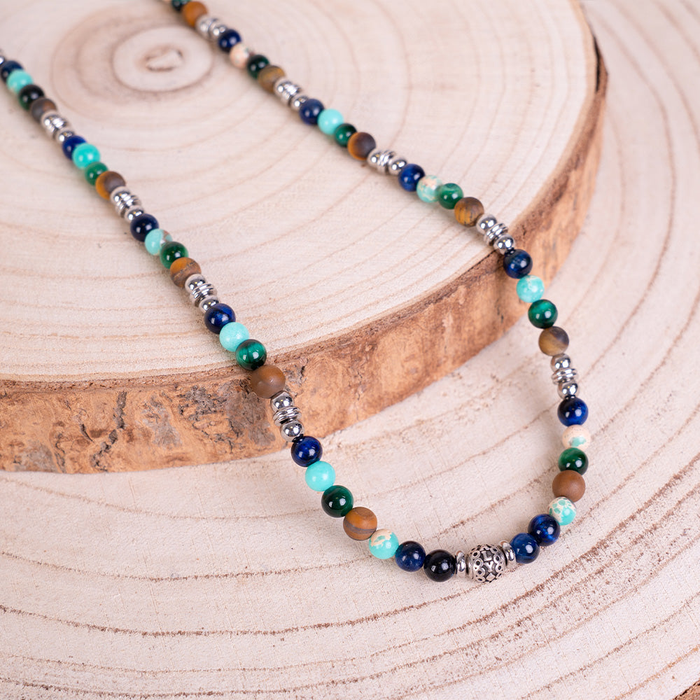 COLLANA LUNGA CON PIETRE DURE