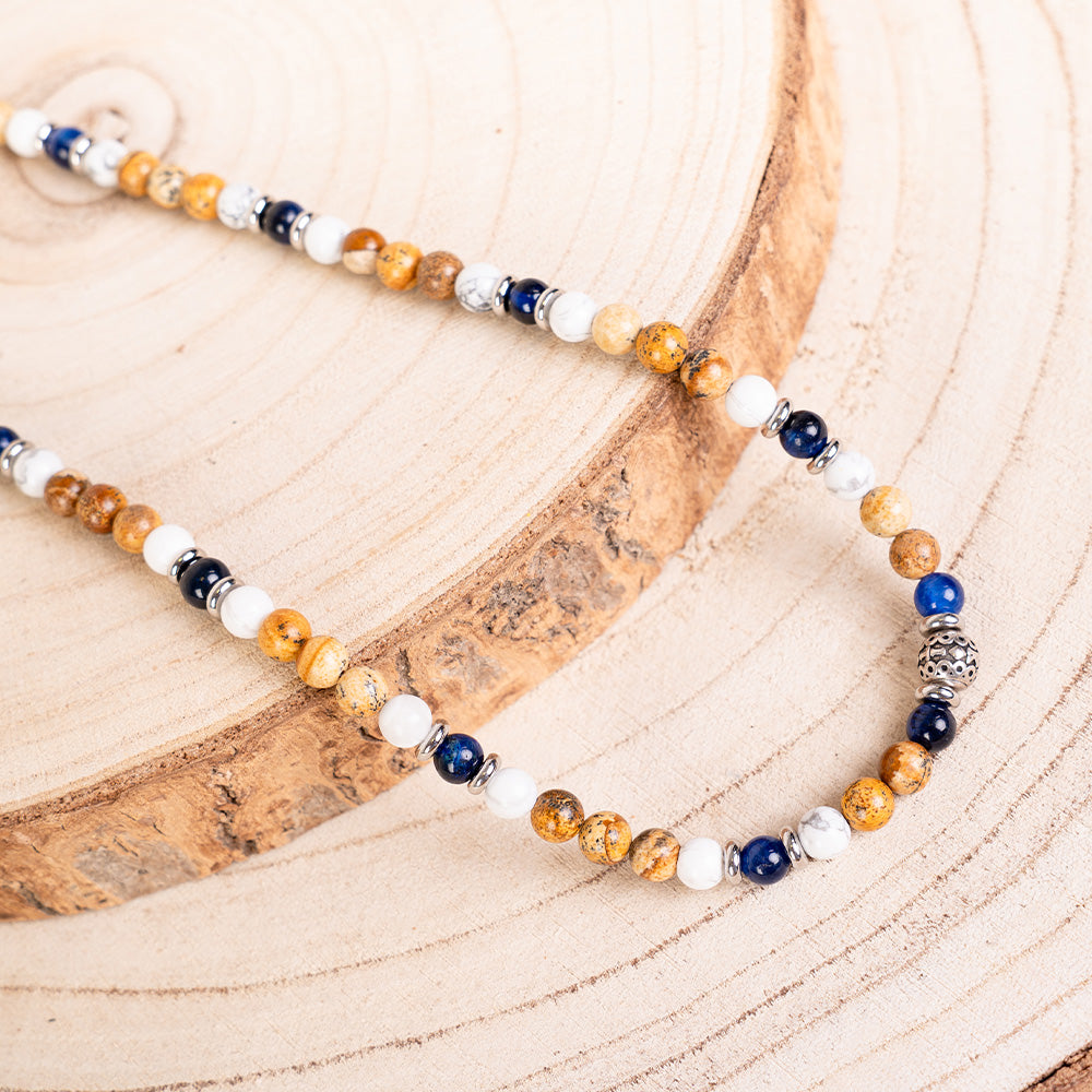 COLLANA LUNGA CON PIETRE DURE
