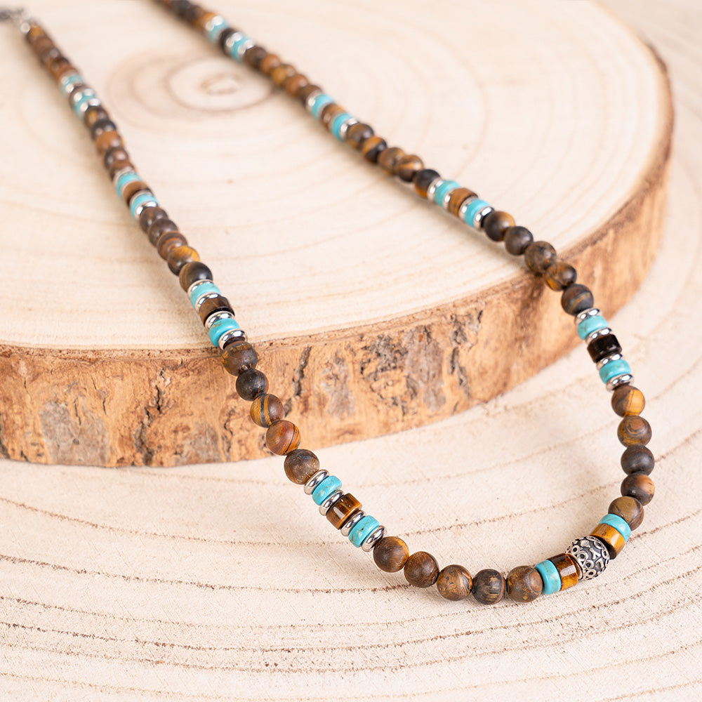 COLLANA LUNGA CON PIETRE DURE