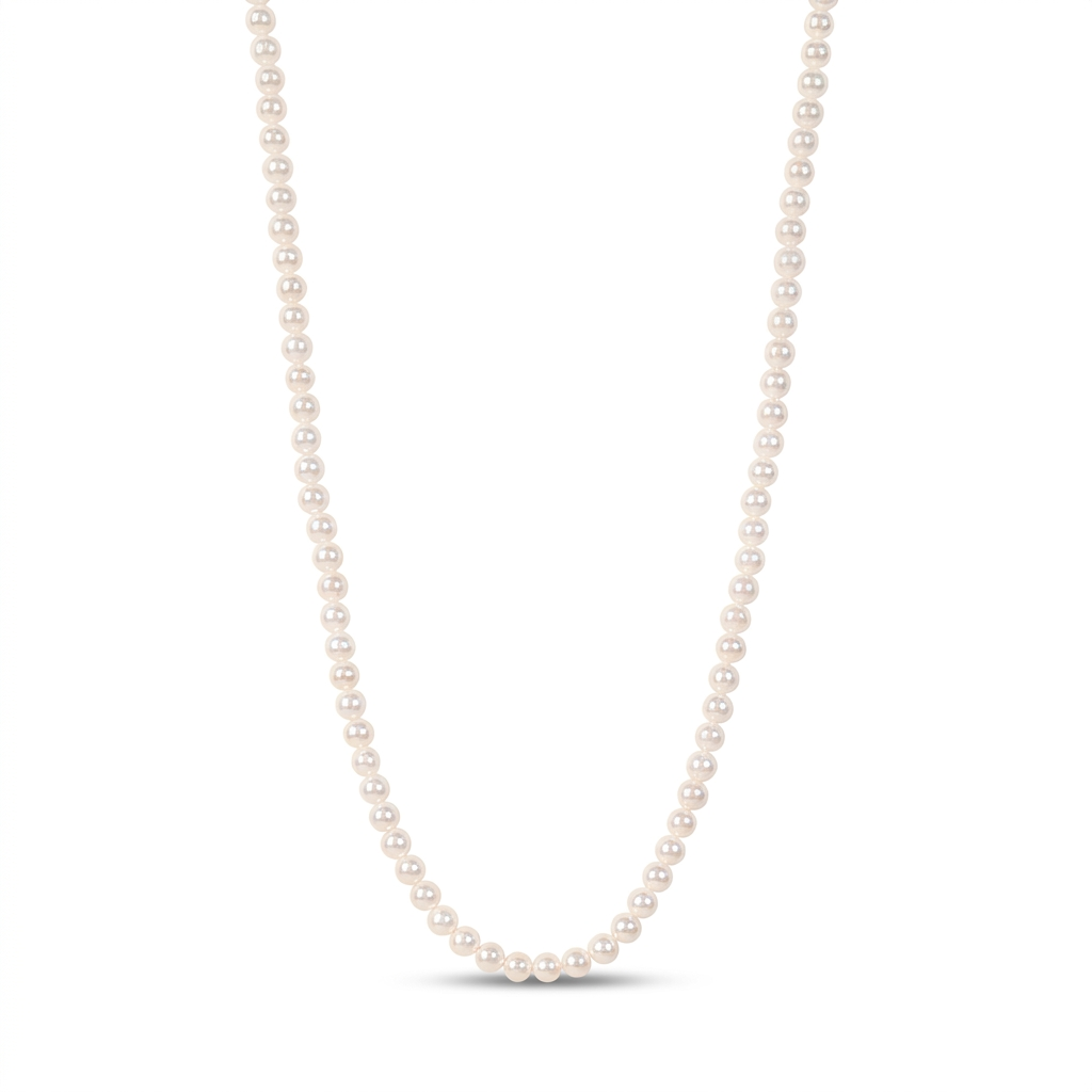 COLLANA A GIROCOLLO DI PERLE CON DIVERSI DIAMETRI