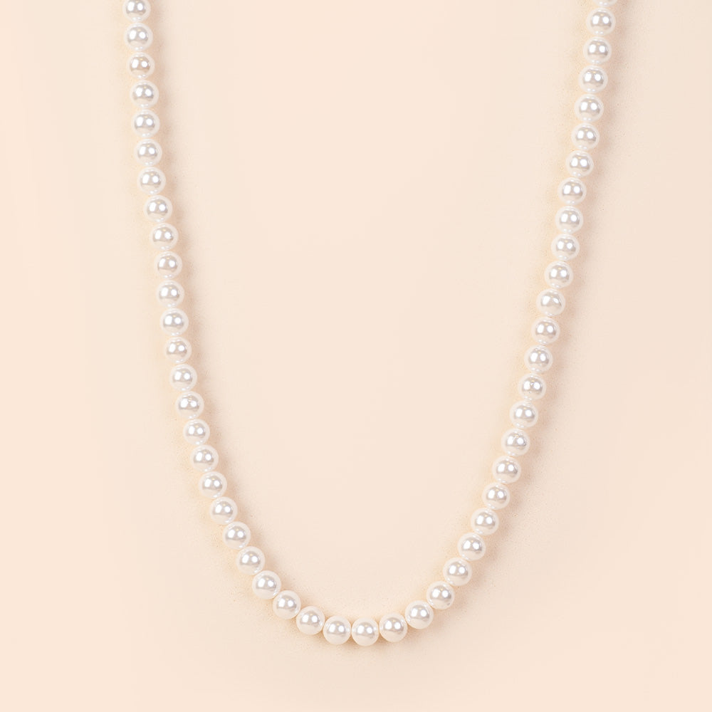 COLLANA A GIROCOLLO DI PERLE CON DIVERSI DIAMETRI