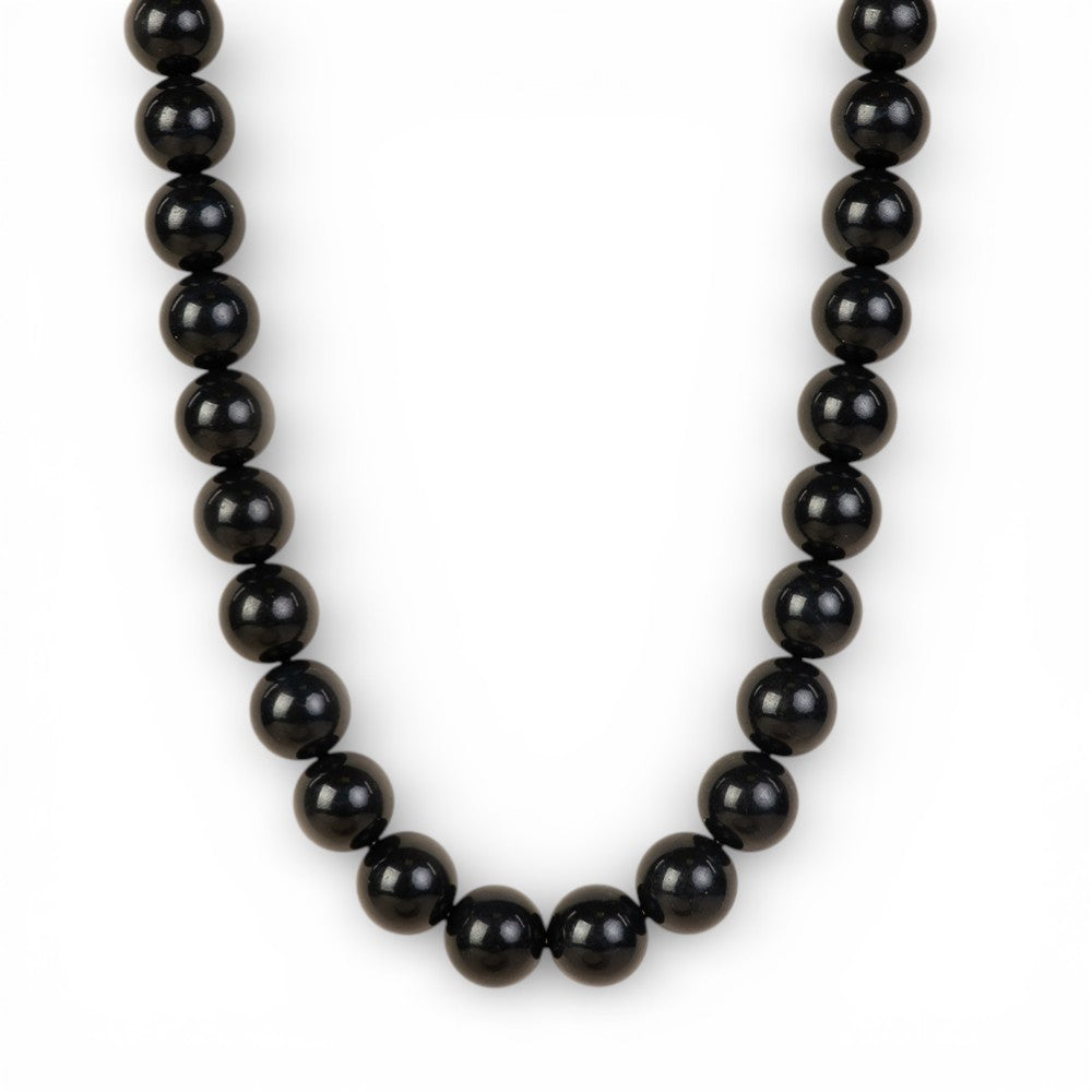 COLLANA GIROCOLLO CON SFERE COLORATE