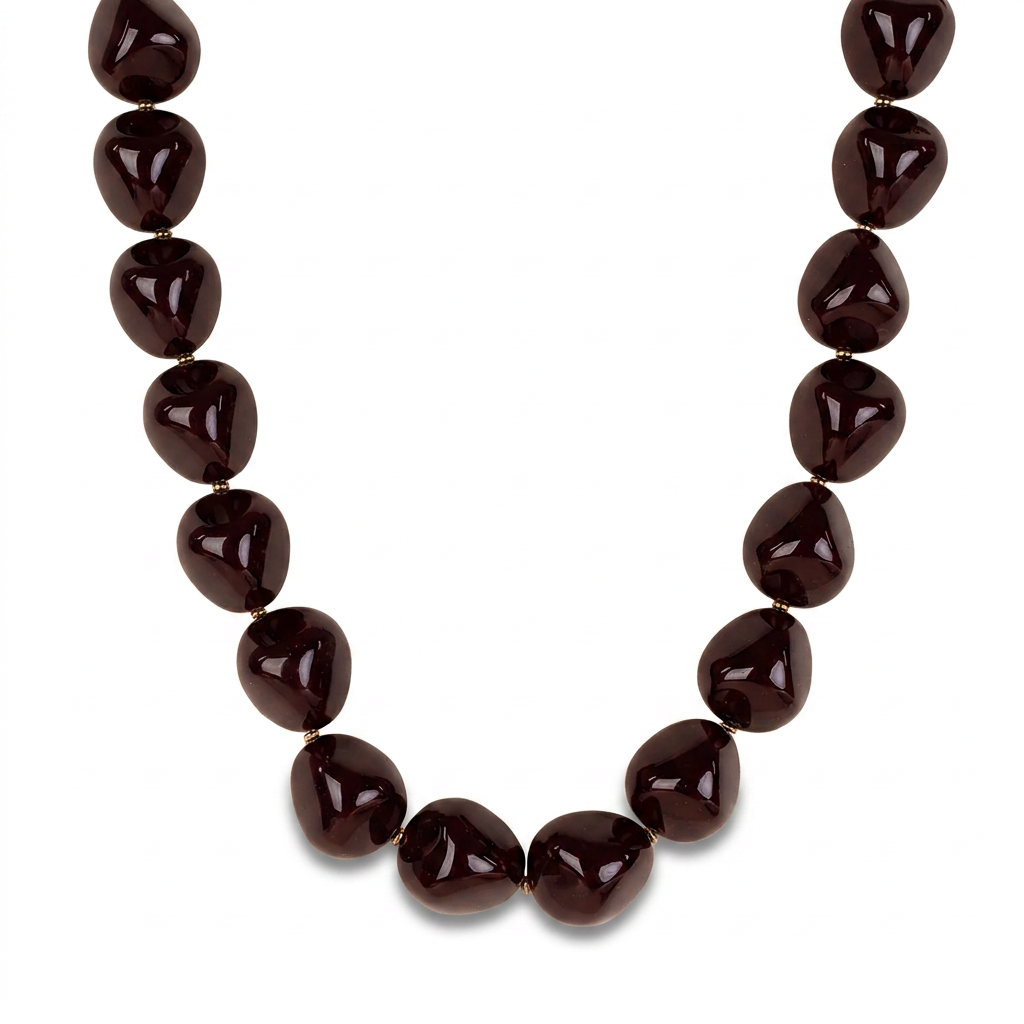 COLLANA GIROCOLLO CON PIETRE ASIMMETRICHE COLORATE