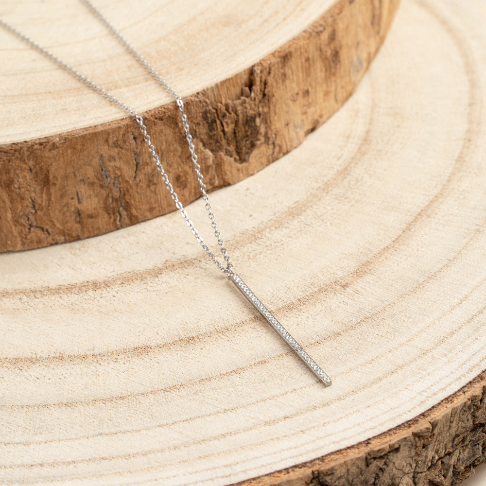 COLLANA GIROCOLLO A CATENA CON FILO RIGIDO DI STRASS