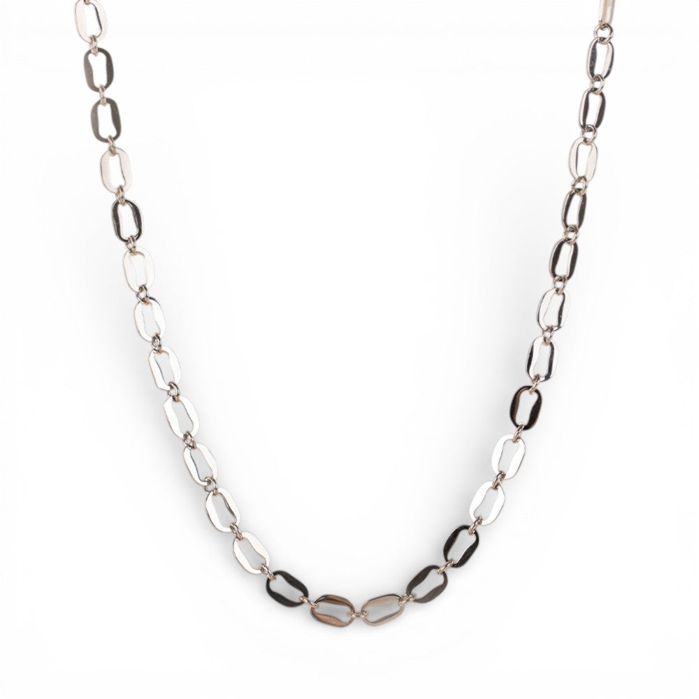 COLLANA A GIROCOLLO A CATENA ONDULATA