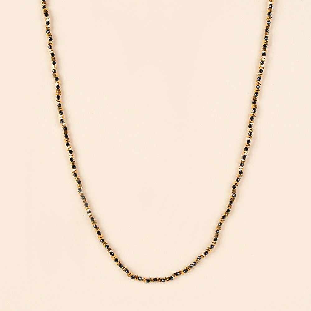 COLLANA GIROCOLLO CON CRISTALLI COLORATI