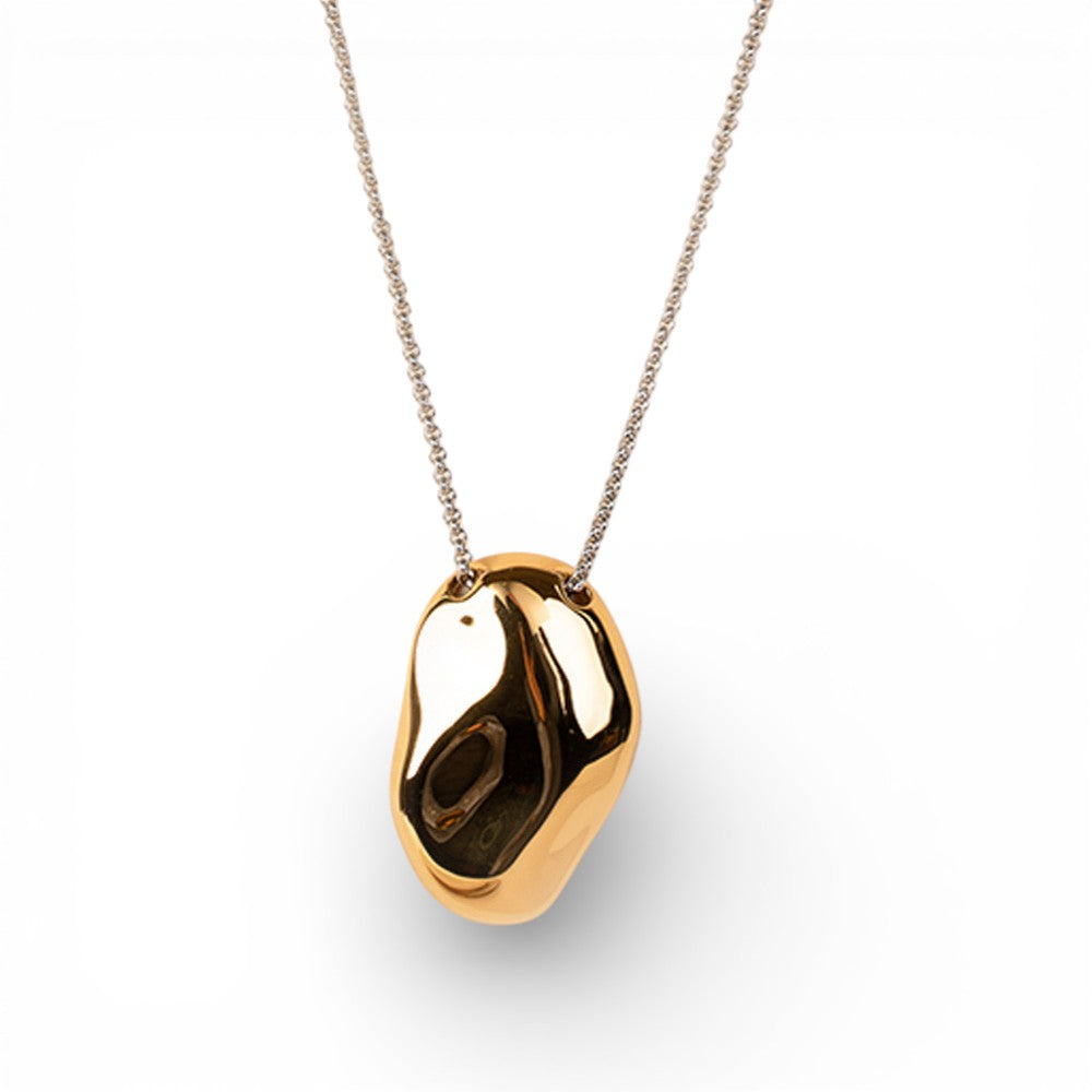 COLLANA LUNGA CON PENDENTE IRREGOLARE