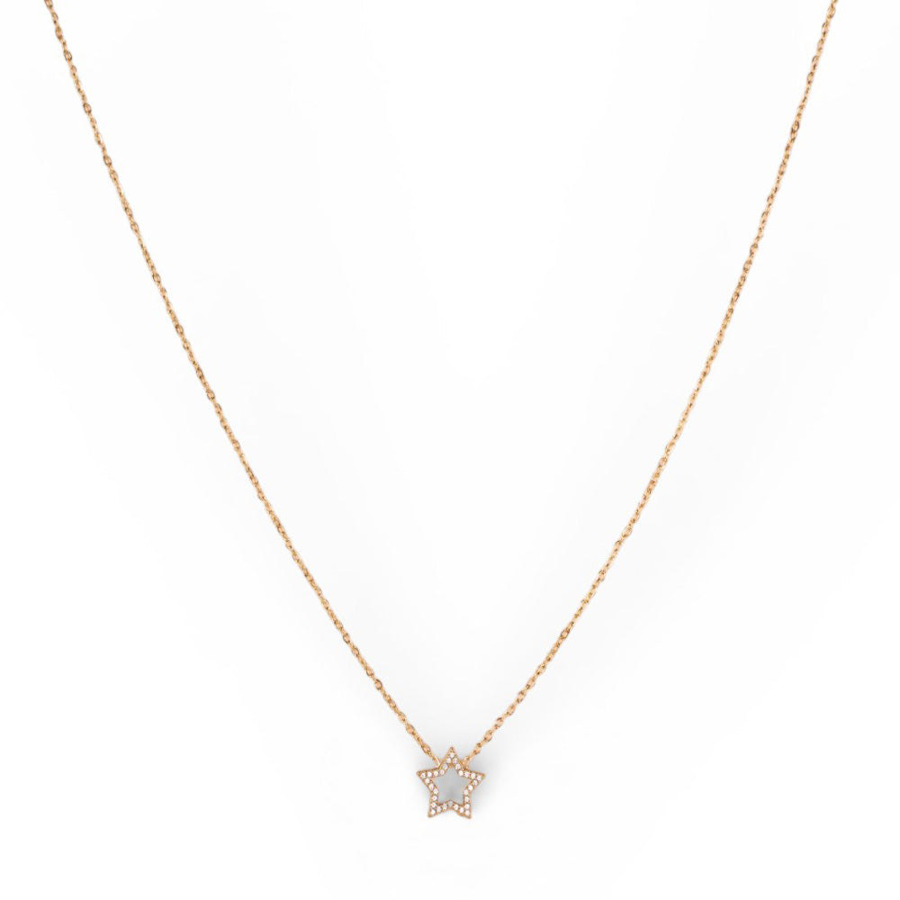 COLLANA A GIROCOLLO CON STELLA PENDENTE