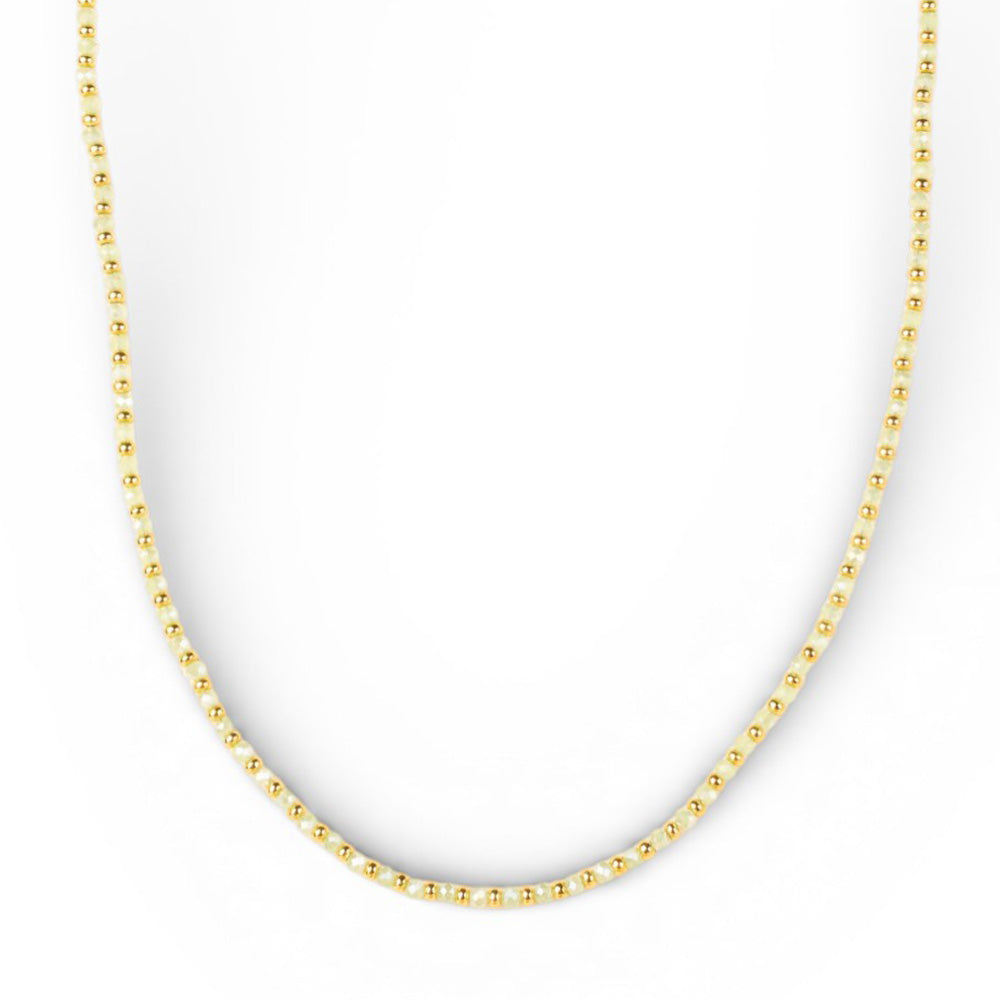 COLLANA GIROCOLLO CON CRISTALLI COLORATI