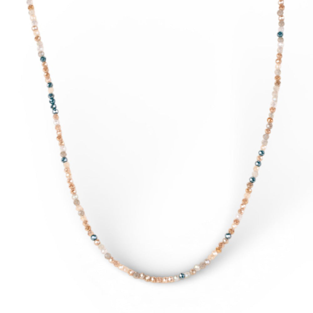 COLLANA GIROCOLLO CON CRISTALLI MULTICOLORE