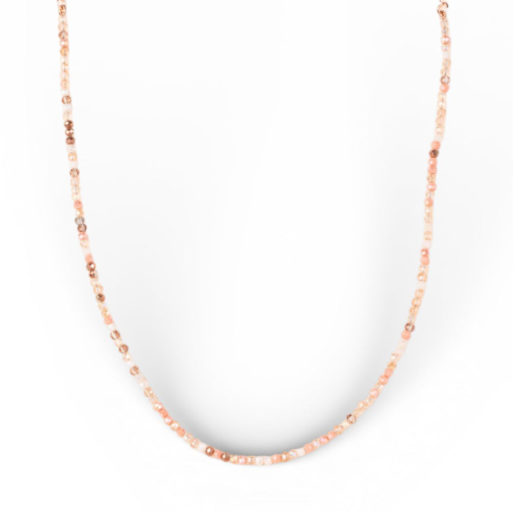 COLLANA GIROCOLLO CON CRISTALLI MULTICOLORE