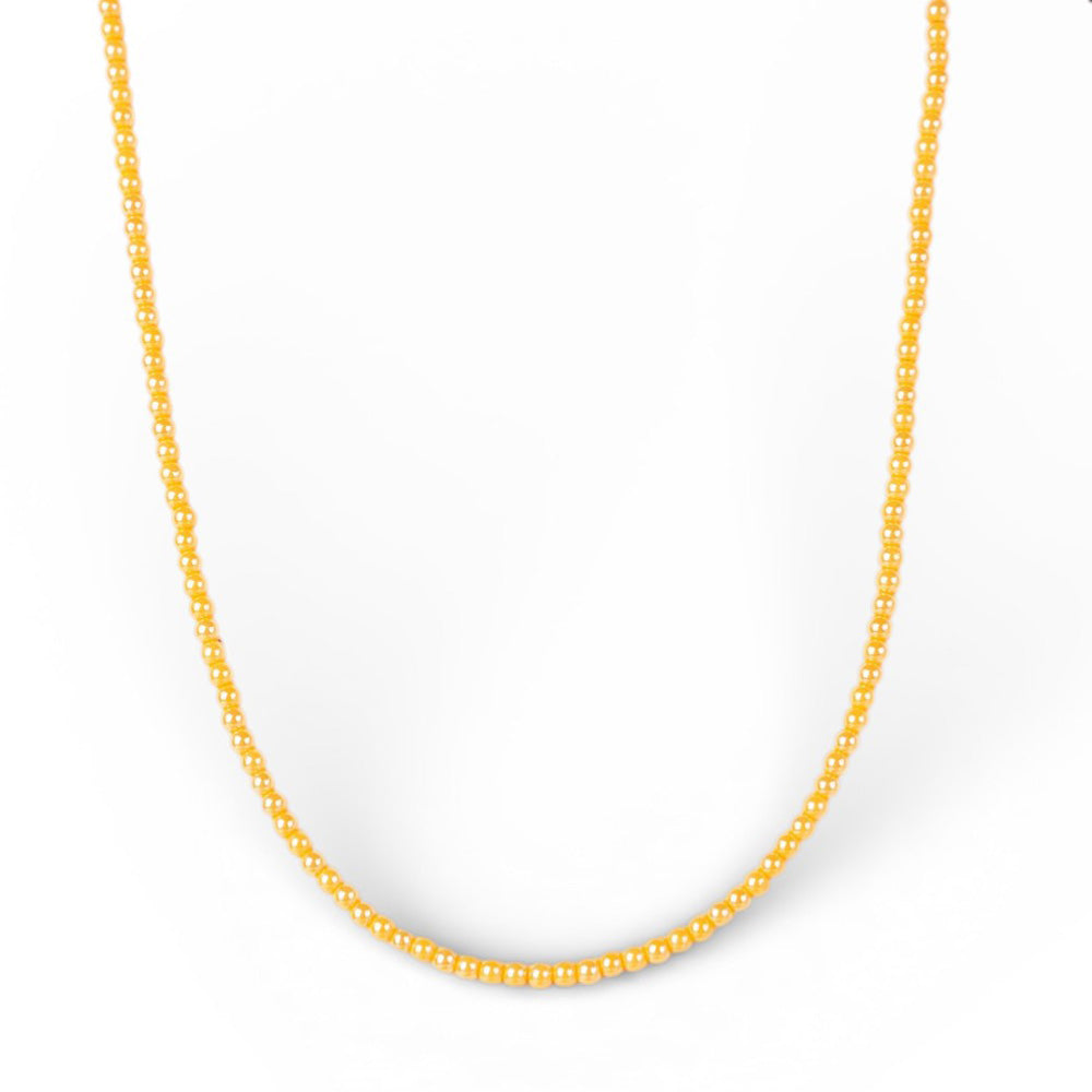 COLLANA GIROCOLLO CON SFERE PICCOLE COLORATE