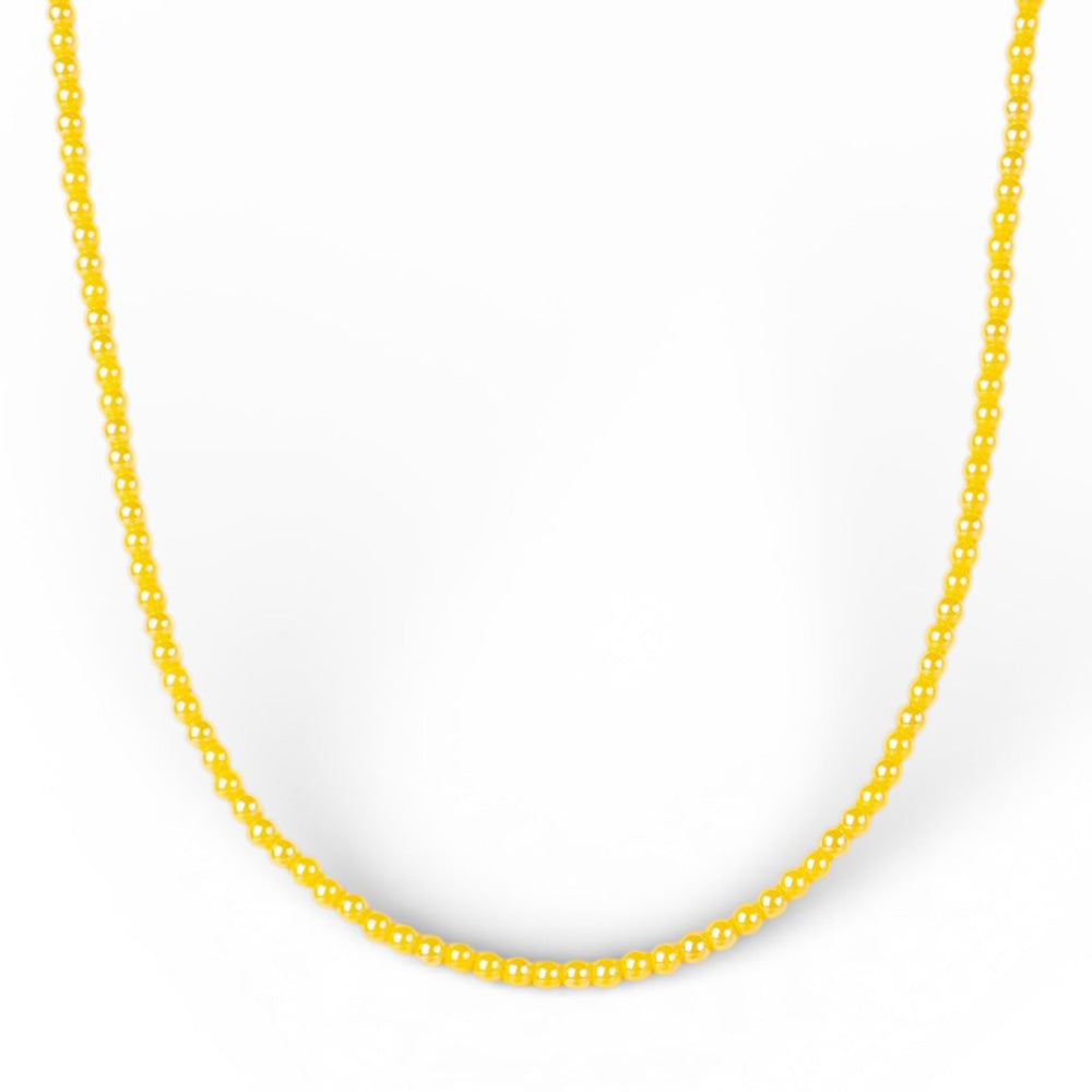 COLLANA GIROCOLLO CON SFERE PICCOLE COLORATE