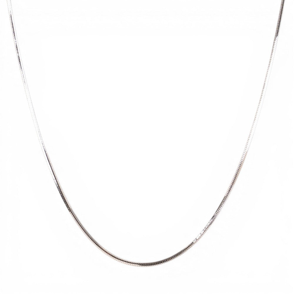 COLLANA BASE SEMPLICE CODA DI TOPO 45 CM