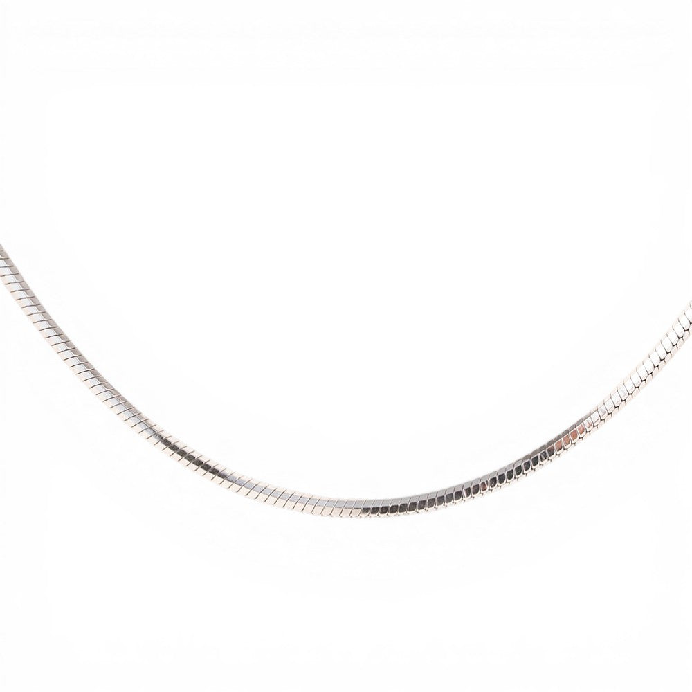 COLLANA BASE SEMPLICE CODA DI TOPO 45 CM