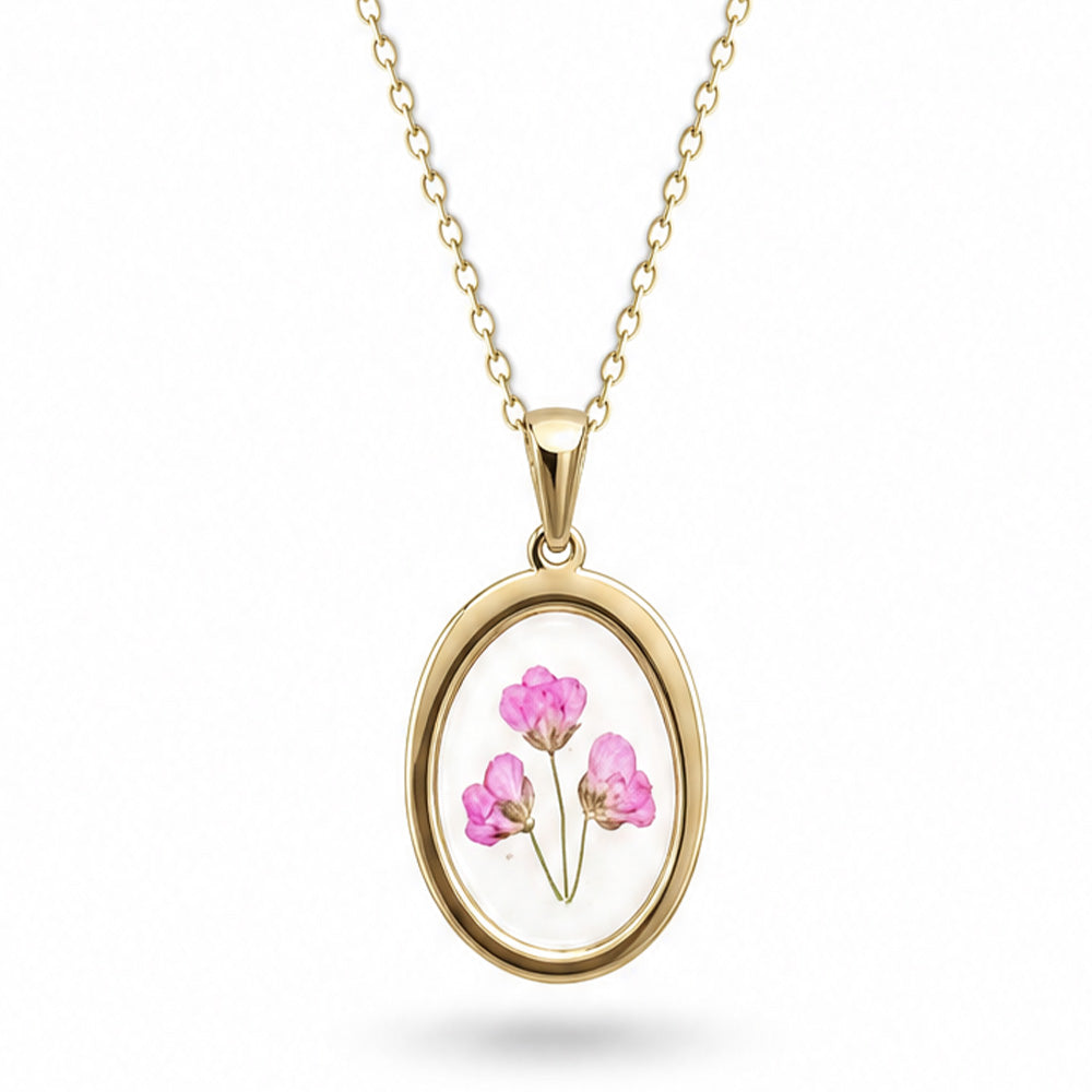 CHARM CON TRE FIORI DISEGNATI