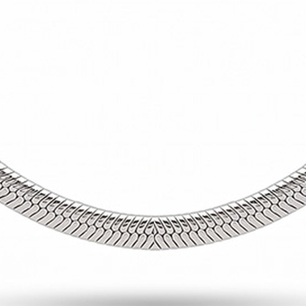 COLLANA A GIROCOLLO BASE MODELLO A CODA DI TOPO SENZA REGOLAZIONE