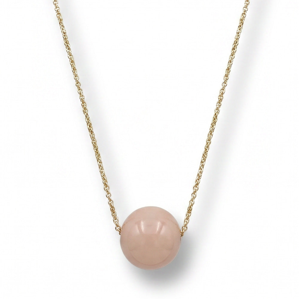 COLLANA LUNGA CON SFERA CENTRALE