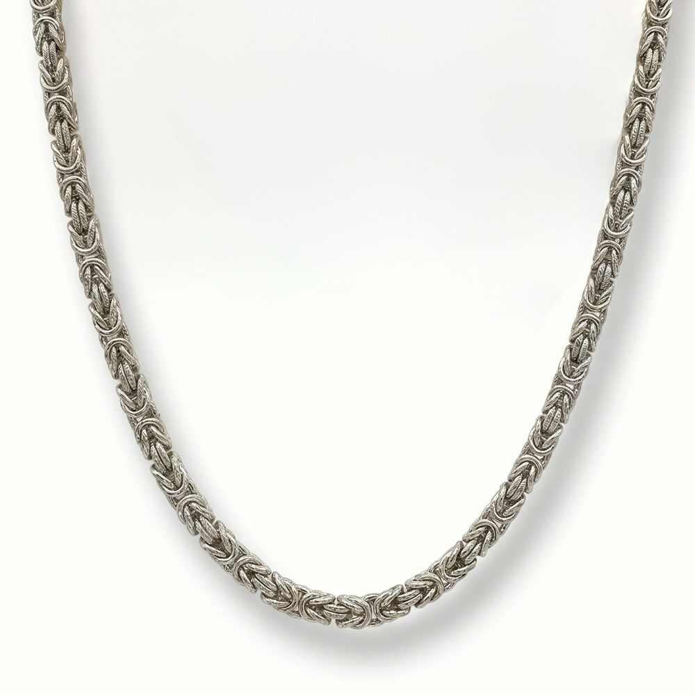 COLLANA LUNGA A CATENA INTRECCIATA