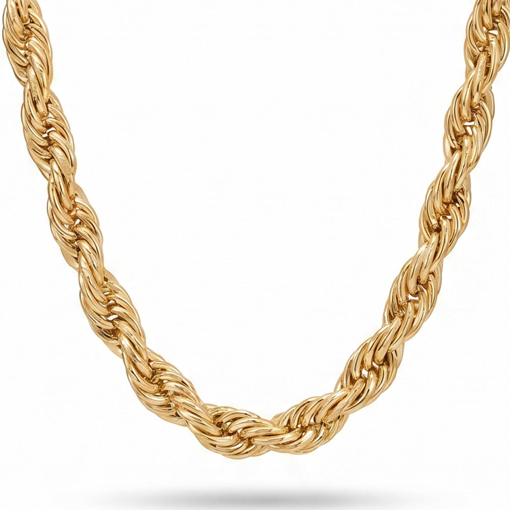 COLLANA LUNGA A CATENA INTRECCIATA