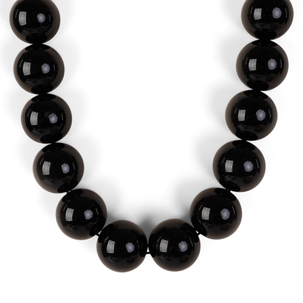 COLLANA GIROCOLLO CON SFERE GRANDI COLORATE