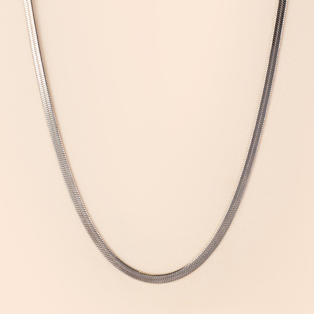 COLLANA MODELLO SNAKE 3MM , 17.5