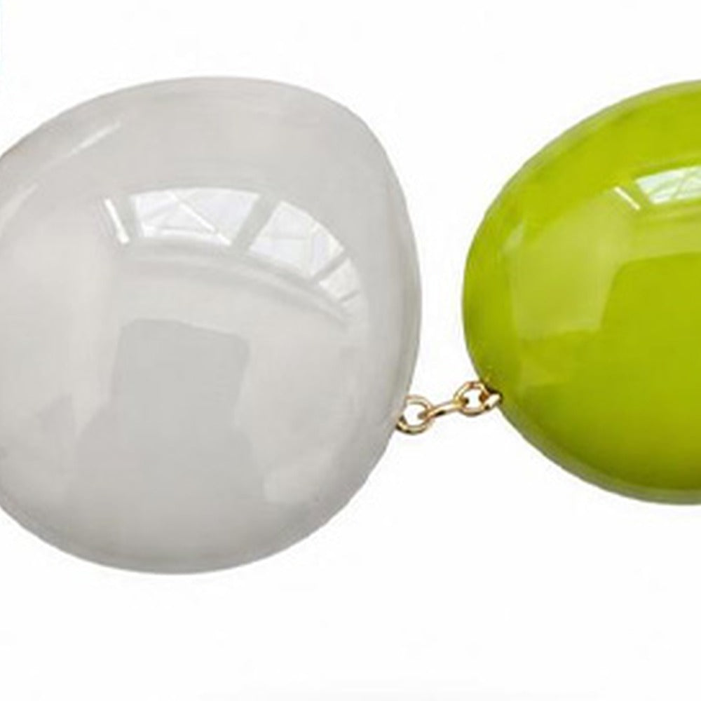 COLLANA CON INSERTI A GOCCIA MULTICOLOR