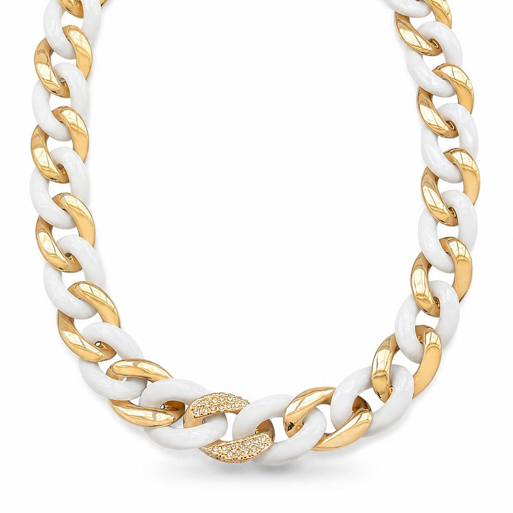 COLLANA A MAGLIA RITORTA E ALTERNATA