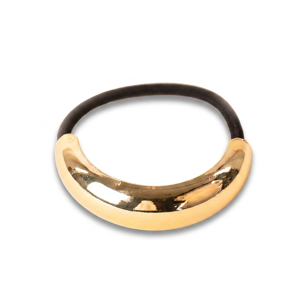 JEWEL HAIR BAND WITH LINEAR PLATE
