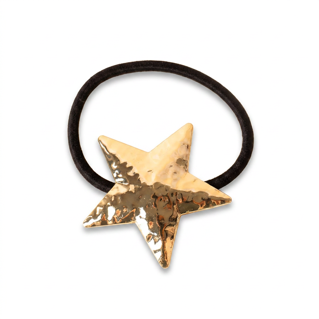 HAMMERED STAR JEWEL HAIR BAND