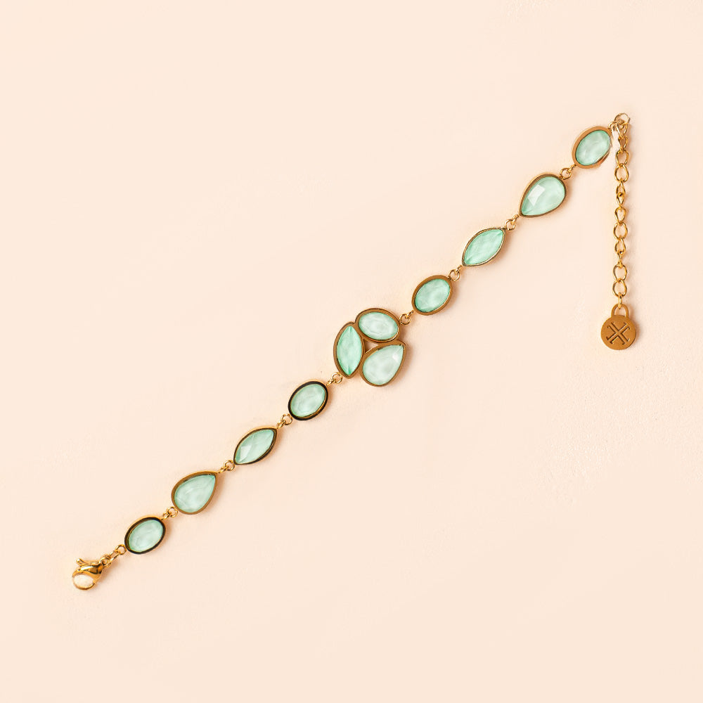 BRACCIALE CON PIETRE OVALI