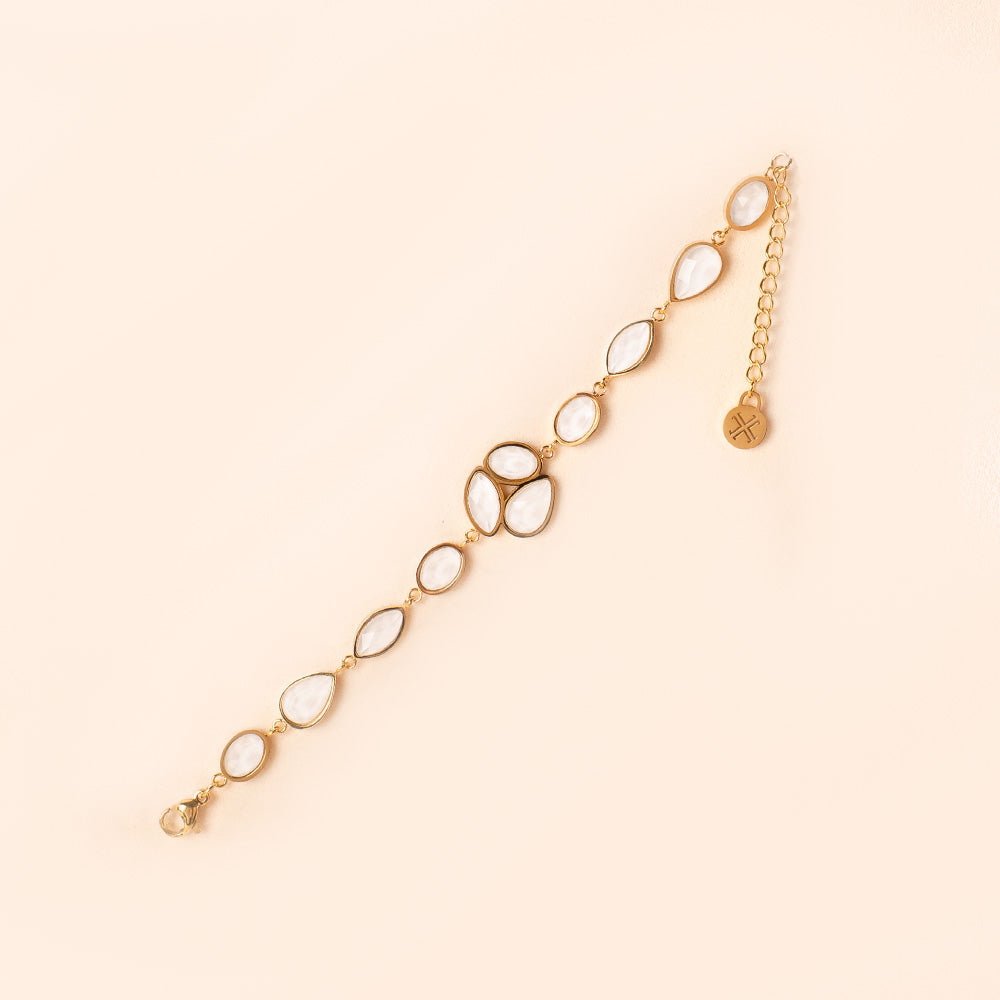 BRACCIALE CON PIETRE OVALI