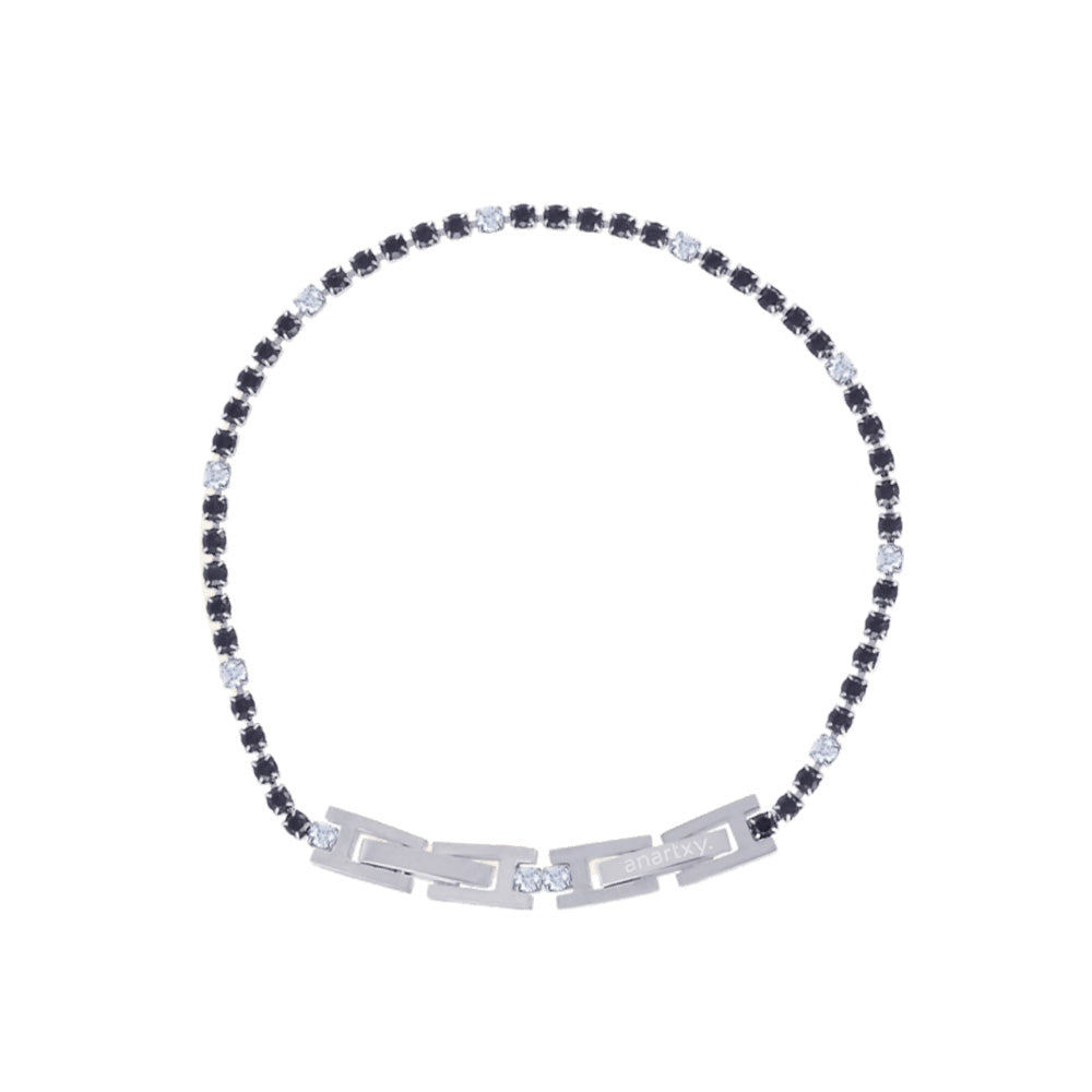 BRACCIALE SIMIL TENNIS CON ZIRCONI BICOLORE