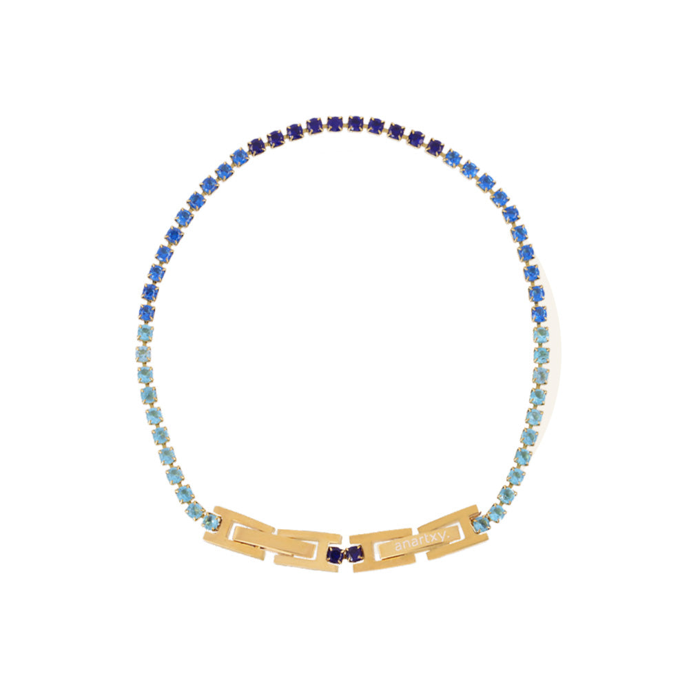 BRACCIALE SIMIL TENNIS CON ZIRCONI CON SFUMATURA