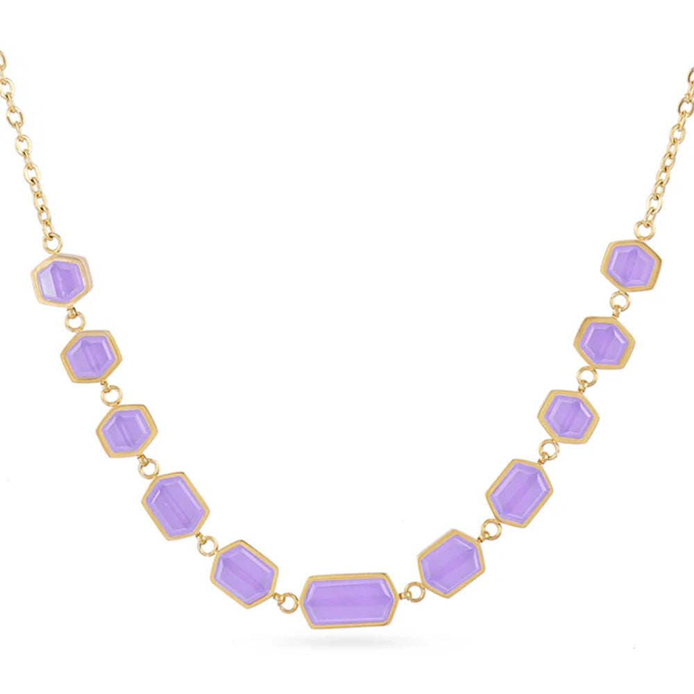 COLLANA GIROCOLLO CON PIETRE