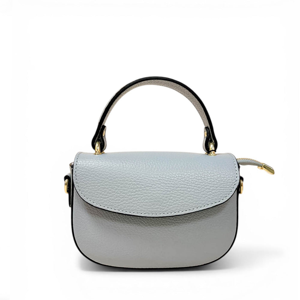 BORSA POCHETTE CON MANICO E TRACOLLA