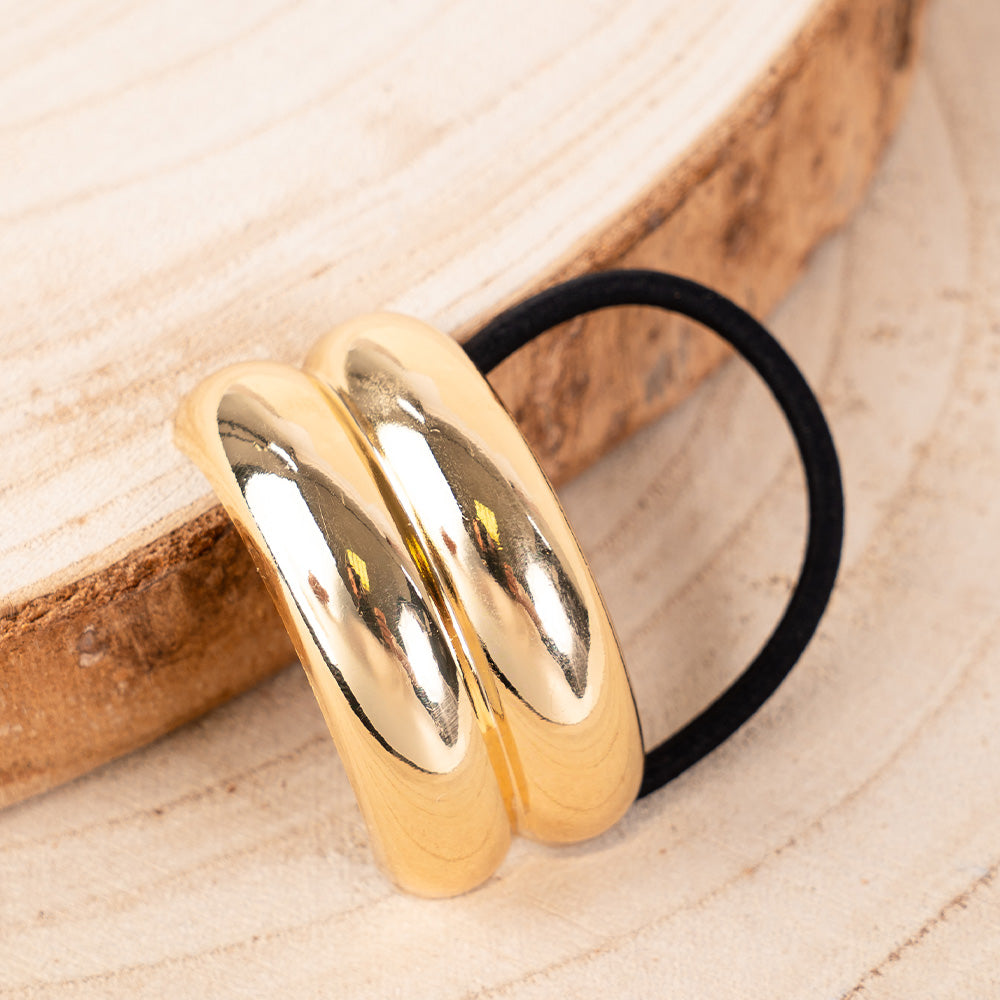 2-BAND SHELL JEWEL ELASTIC