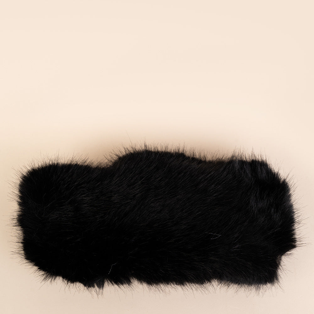 FASCIA PER CAPELLI STILE CAPPELLO RUSSO IN ECOPELLICCIA