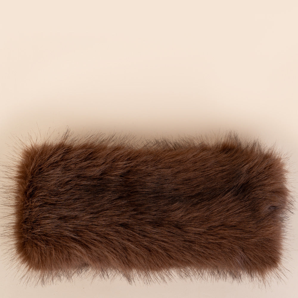 FASCIA PER CAPELLI STILE CAPPELLO RUSSO IN ECOPELLICCIA