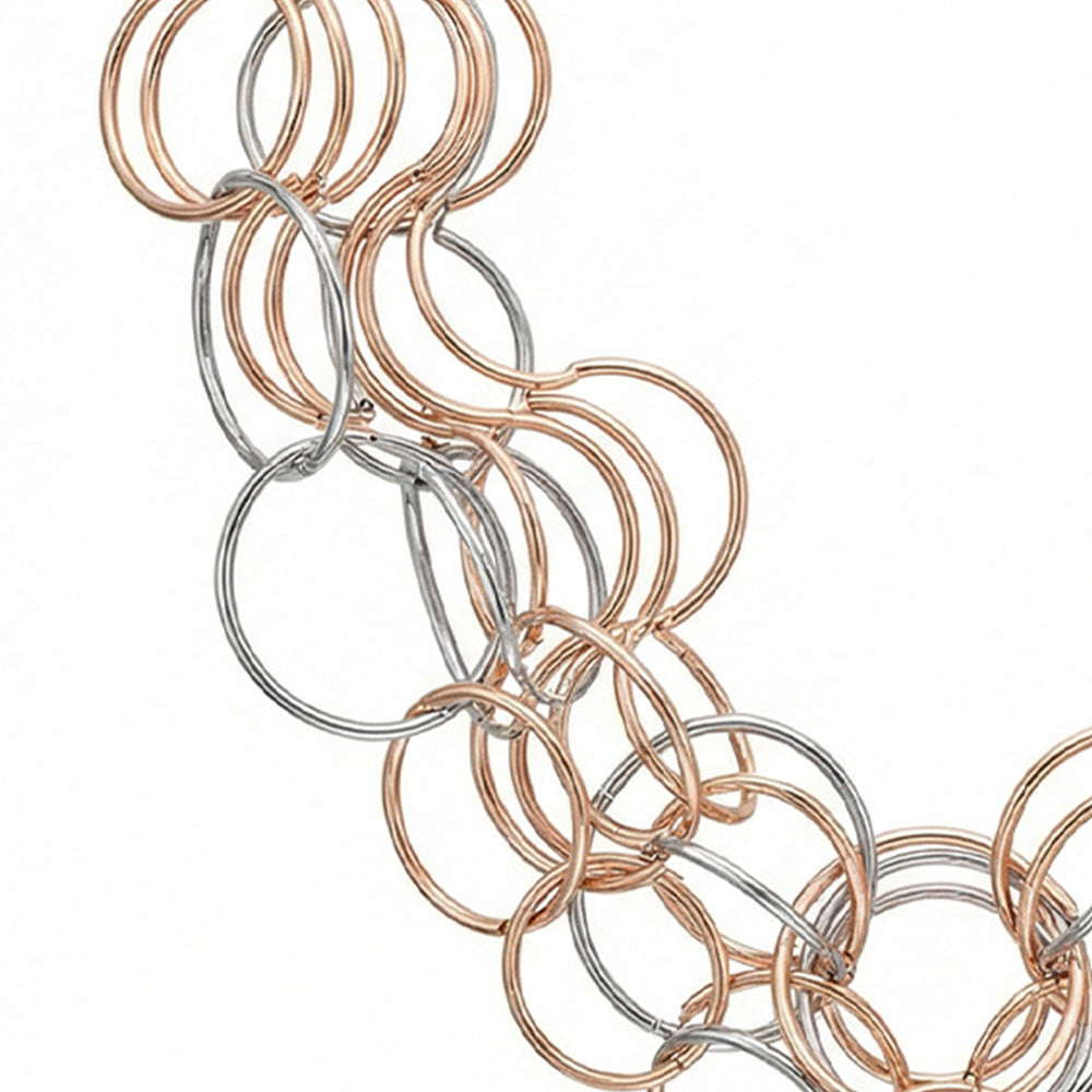 COLLANA LUNGA MULTIFILO ONDULATA